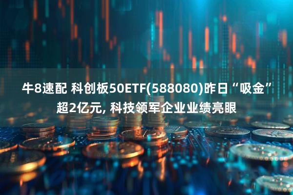 牛8速配 科创板50ETF(588080)昨日“吸金”超2亿元, 科技领军企业业绩亮眼